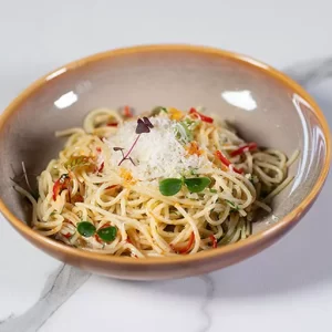 Spaghetti al Limone e Aglio