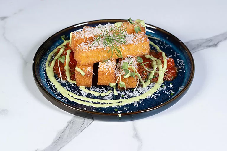 Crostini di Polenta al Formaggio
